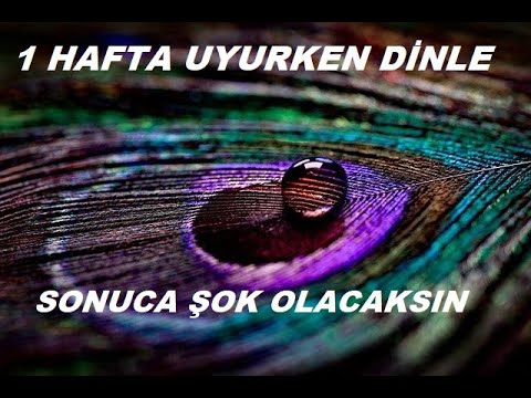 UYURKEN / UYKUDA💤 DİNLE 1️⃣ 1 HAFTADA SONUÇ..🙀 ŞOK OLACAKSIN..⛱️☔PARA YAĞMURU(MEDİTASYON/OLUMLAMA)