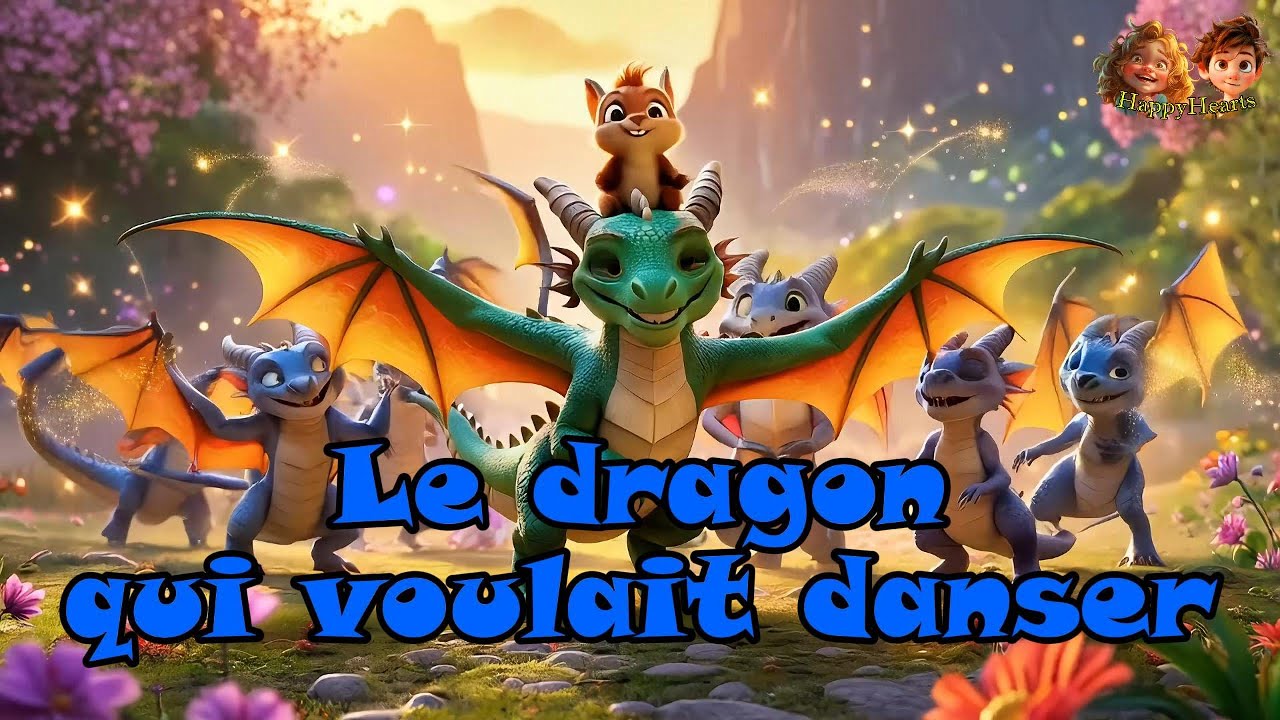 🐉 Le dragon qui voulait danser | Conte pour enfants en français 🐉 - YouTube