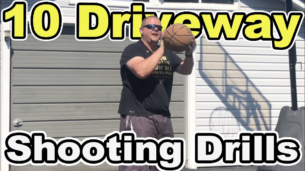 10 Driveway Basketball Shooting Drills YouTube
