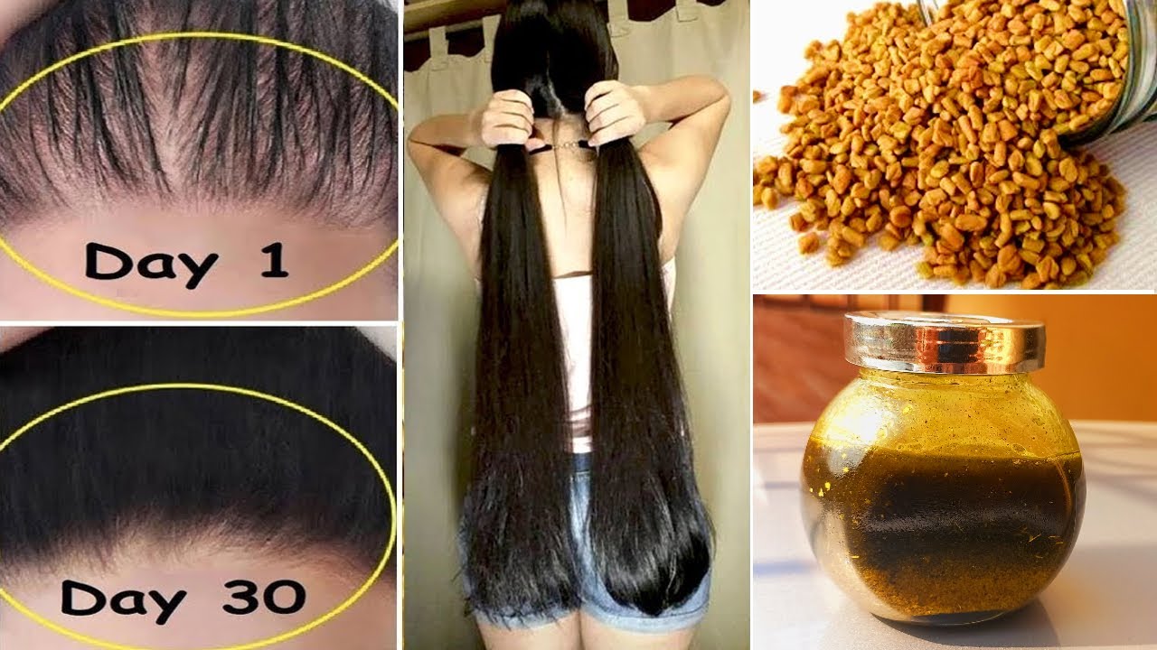 2 Step Extreme Hair Growth Challenge How to make Thin to Thick Hair