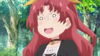 She was scared to pee in her pants | Anime funny moments