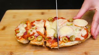 Only 1 piece of bread! Tastier than pizza! Incredibly delicious and quick