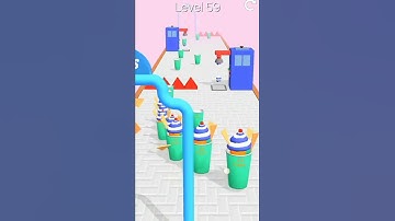 Cool Game! Ice-cream Stack Run🍦Level-59 #icecreamrun #shorts