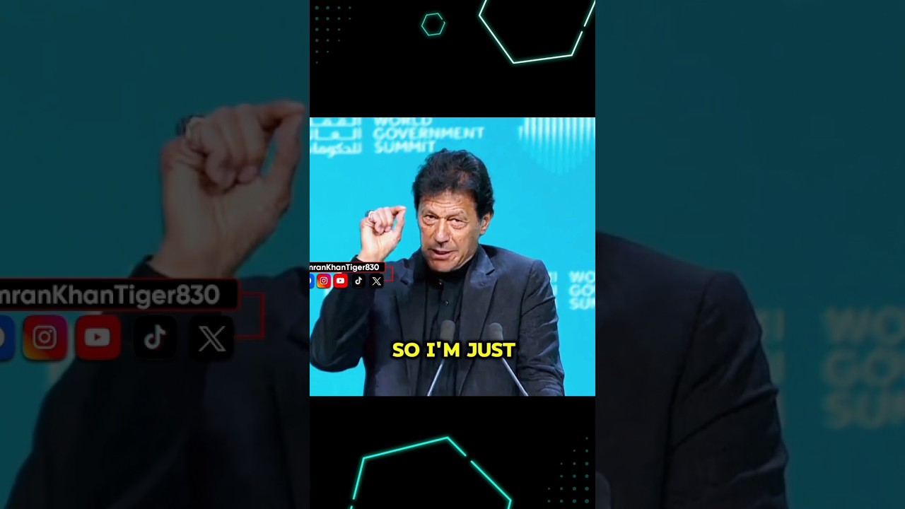 Вступительная речь Имрана Хана на Всемирном правительственном саммите в Дубае, P-5 