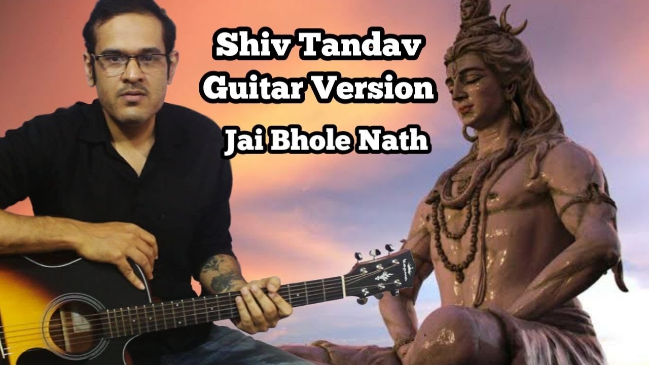 Shiv Tandav Guitar Version - Written Tabs with Free Backing Track