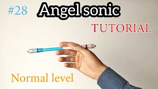 Angel sonic Tutorial  Обучение Penspinning  Пенспиннинг для начинающих