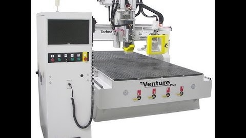 Techno CNC router video