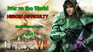 (Homm7) Let us pick the most OVERPOWERED hero, Ivor vs the World, random map, pt 1