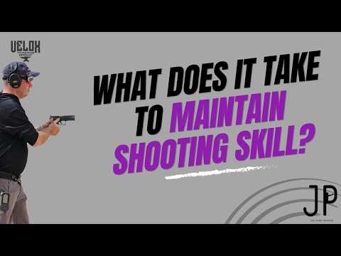What Does It Take to Maintain Shooting Skill?