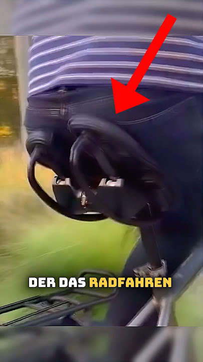 Fahrradsattel, für den dein Hintern dir danken wird 🤯