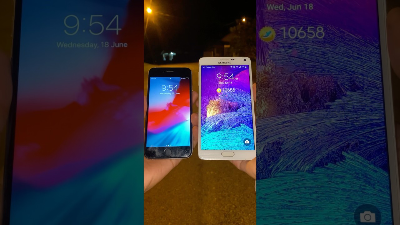 Compare Camera 📹 Apple Iphone 6 VS Samsung Galaxy Note 4