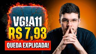 QUEDA DO VGIA11! O QUE ESTÁ ACONTECENDO COM O FII? DESCUBRA AGORA