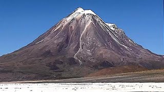 Volcanoes from the Road - PANIRI VOLCANO (5,963m) - Chile
