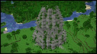 Minecraft spawn temple timelapse