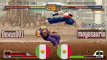 FT5 @svcsplus: Dexus001 (MX) vs moyosaurio (MX) [SNK vs Capcom Chaos Super Plus svc Fightcade] Jan 7