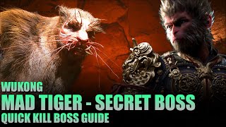 How To Beat Mad Tiger Boss Guide Black Myth Wukong
