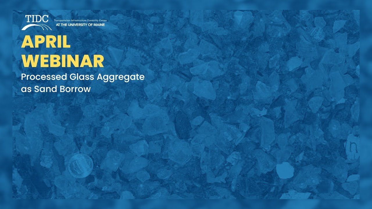 Processed Glass Aggregate as Sand Borrow