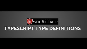 Typescript Type Definitions