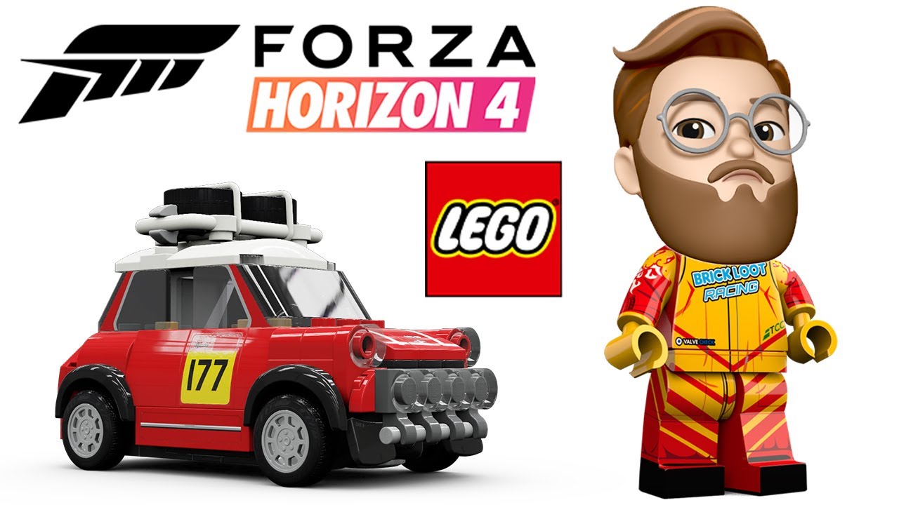 LEGO MİNİ COOPER ARABA YARIŞI (Forza Horizon 4 LEGO FH4) YouTube