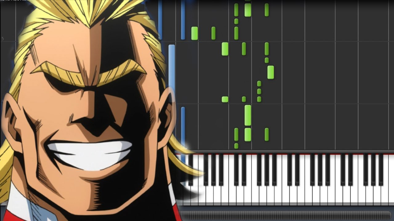 【FULL】Boku no Hero Academia [僕のヒーローアカデミア] Opening - The Day (Piano Synthesia Tutorial + Sheet)