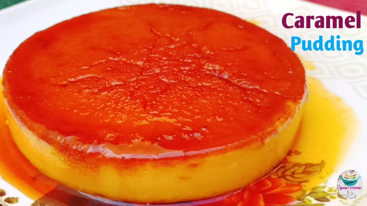 Caramel Pudding in telugu Custard Pudding Eggless Caramel bread