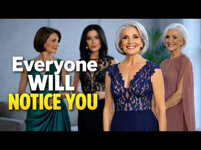 elegant dresses for 40 year olds Women Formal Gowns for Over 40, Mature Prom Dresses