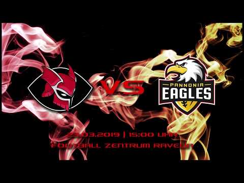 2019 Week 1 AFL Division 2: Pannonia Eagles @ Warlords AFC