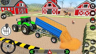 Farming Tractor Trolley Simulator 3D Android Gameplay screenshot 4