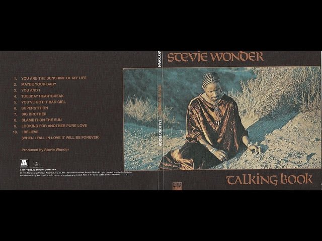 Stevie Wonder - Superstition - 1972 Album = Talking Book Song Lyrics