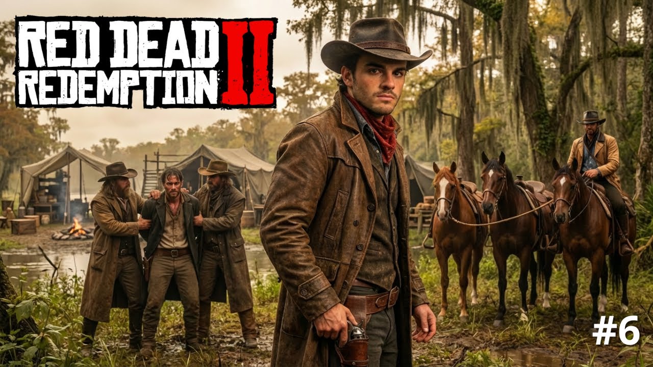 RED DEAD REDEMPTION 2 #6 - Je deviens SHÉRIF ! ⭐ Vol de chevaux + Sauvetage [FR]