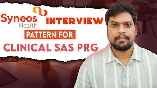 Syneos Health Clinical SAS Programmer Interview Pattern for Fresher