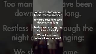When Will We Overcome? Streaming NOW | #commonhymnal #shorts