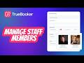 How to setup and use Staffs in TrueBooker plugin