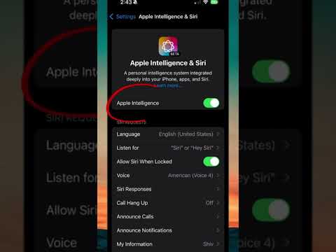 How To Use Siri In IPhone IOS 18 AI Siri 2 0 
