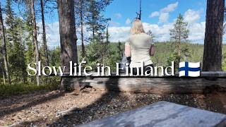 Silent Cozy Vlog🌿Three Finnish Summer Cottages and Finnish Nature🌿Tiny Cabin, National Park (PART 2)
