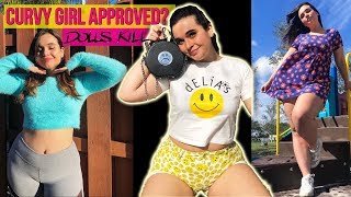 Dolls Kill Delias & Horoscopez Curvy Girl Try On Haulreview