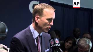 Full Peyton Manning and the Denver Broncos were beaten by the Seattle Seahawks 43-8 in Super Bowl XLVIII. Update