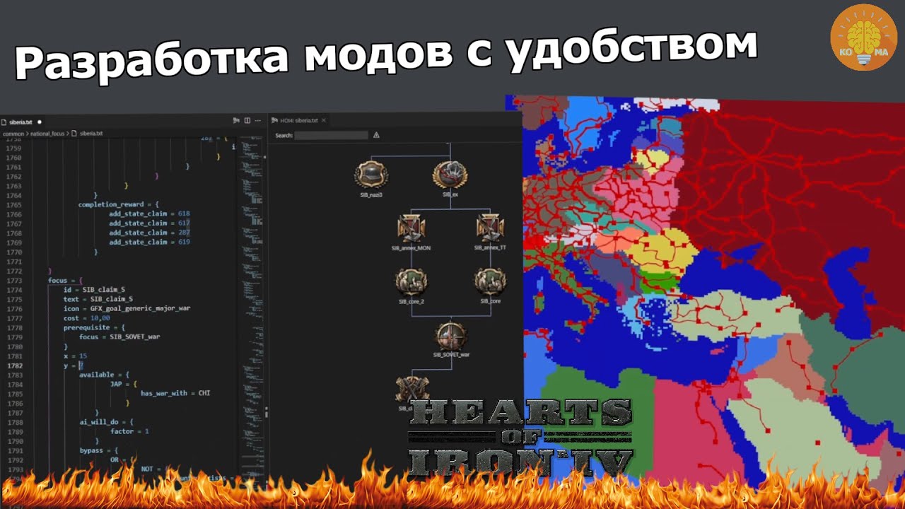 Hearts of Iron 4 лучший инструмент для разработки модов - hoi4utilities