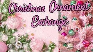 Vlogmas Day 1 - Ornament Exchange Package @sparklingbeautiful
