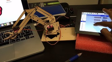 Robotic arm using RaspberryPi