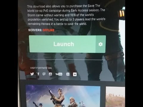 Can you play fortnite save the world offline