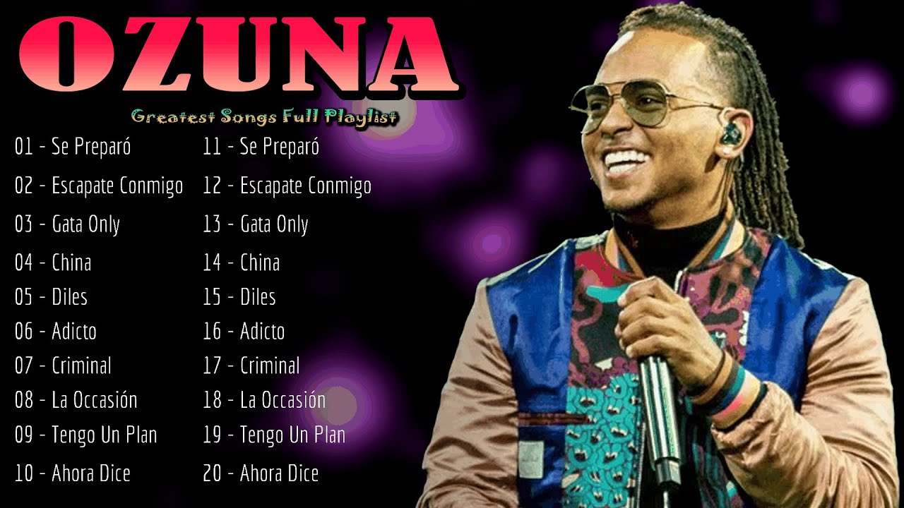 🌟 Ozuna - A global icon known for style, signature voice, and dynamic performances 🎹💫