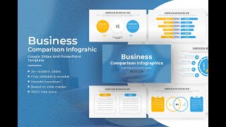 Business Comparison Infographic Template