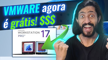 Como e POR QUÊ você DEVE criar uma máquina virtual HOJE MESMO? (VMware agora é GRÁTIS! 💲💲💲)