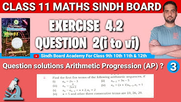 Class 11 Maths Sindh Board Chapter 4 Exercise 4.2 Question 2(itovi) •  First year Math chap 4 Ex 4.2