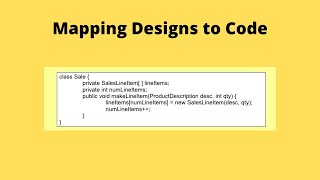 Mapping Designs to Code || Urdu Tutorial || OOAD