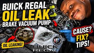Buick Regal 2.0T: New Brake Booster Vacuum Pump & Seat Switch!