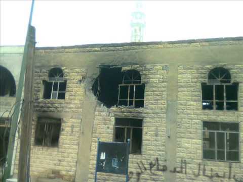 صور من بلدة مهين قبل وبعد الحرب مع عتابة حزينة على ربابة للشاعر فرحان الاشقر 