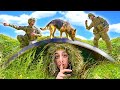 I Challenged the ACTUAL MILITARY to Camo Hide and Seek!