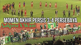 Momen Anthem Satu Jiwa &amp; Song For Pride After Match Persis Solo vs Persebaya Surabaya